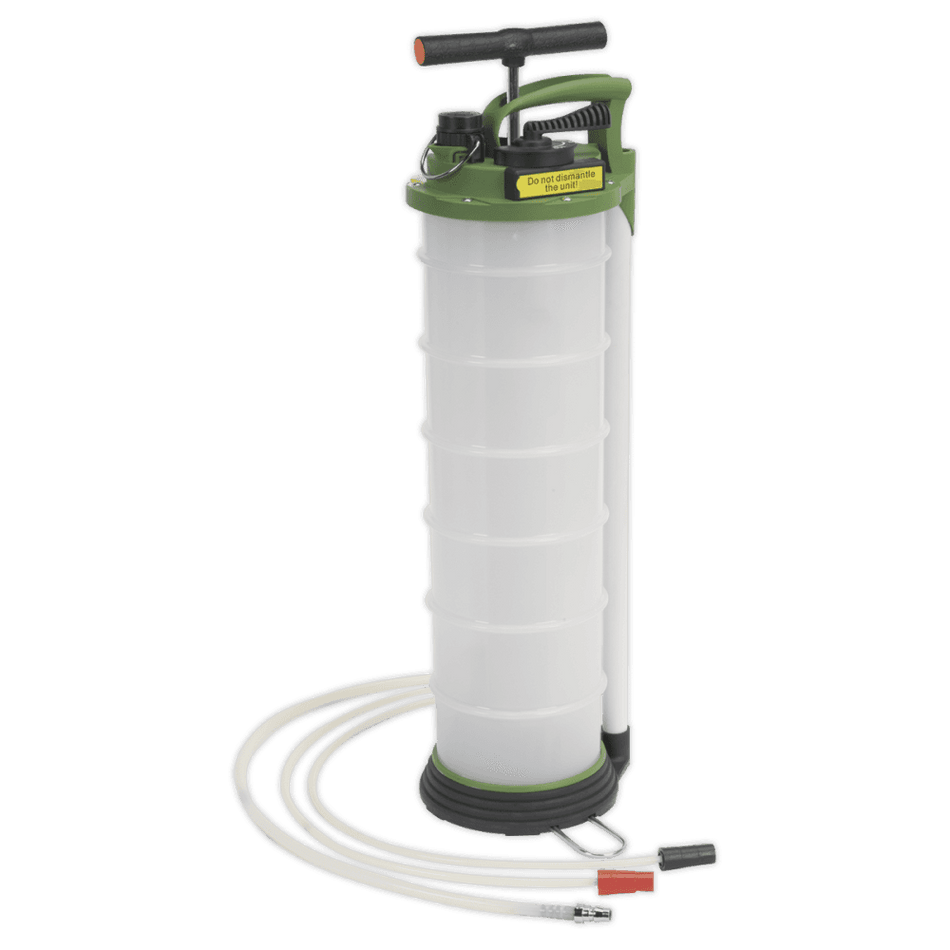 Sealey Vacuum Oil & Fluid Extractor & Discharge 6ltr Model No-TP6905