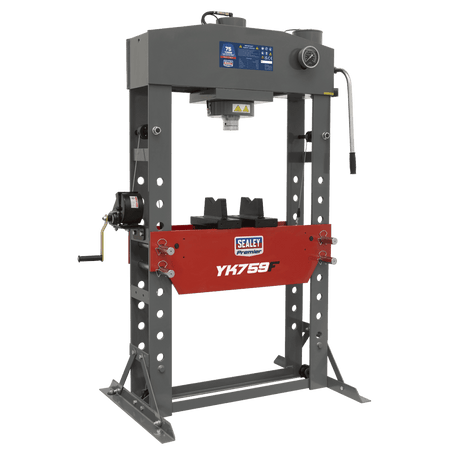 Sealey Hydraulic Press 75tonne Floor Type Model No-YK759F