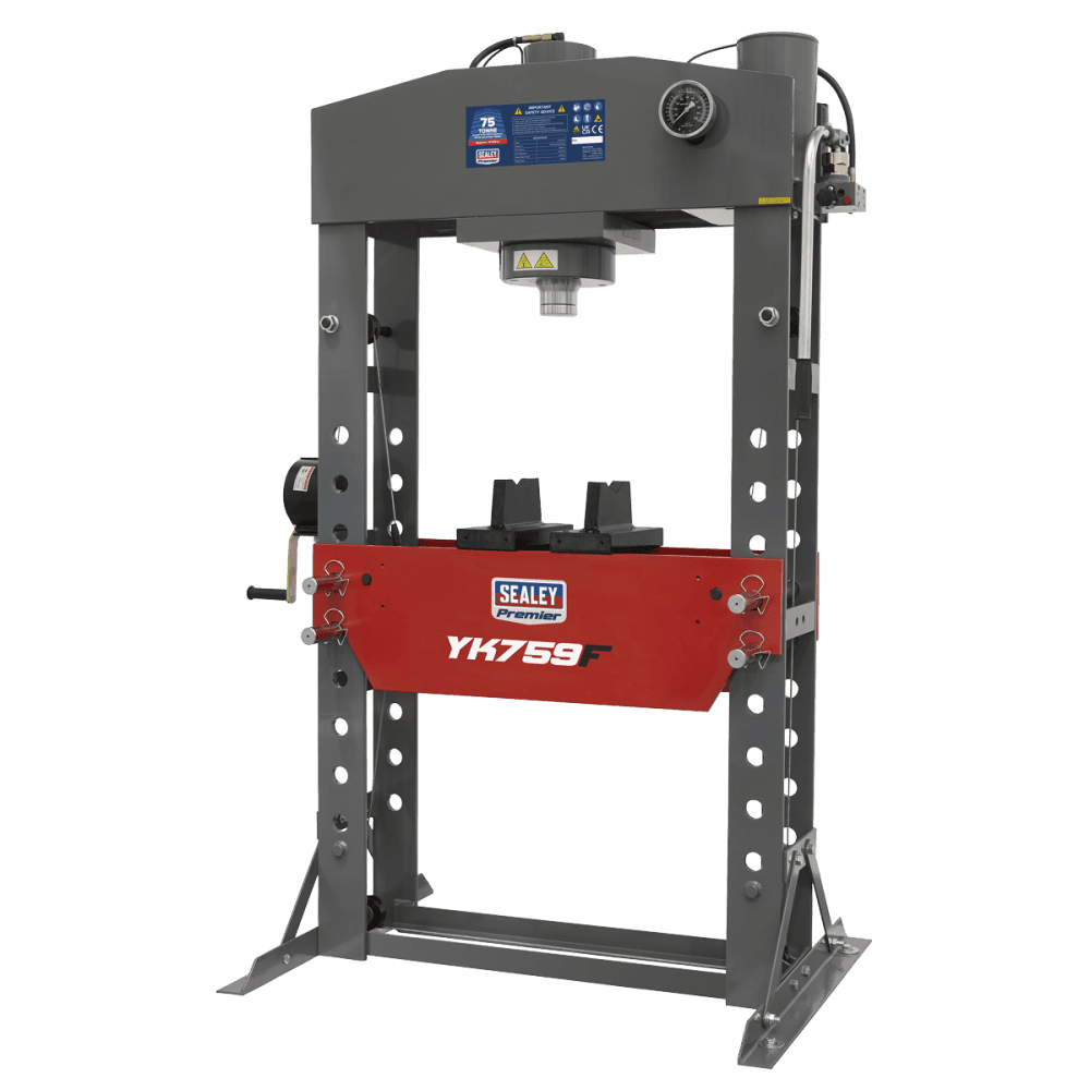 Sealey Hydraulic Press 75tonne Floor Type Model No-YK759F