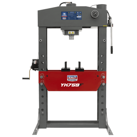 Sealey Hydraulic Press 75tonne Floor Type Model No-YK759F
