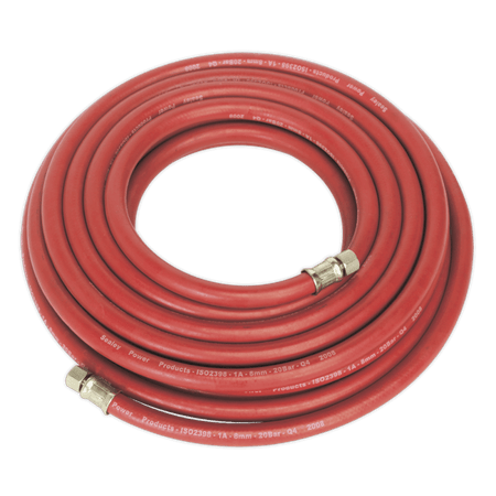 Sealey Air Hose 10mtr x 8mm with 1/4"BSP Unions Model No-AHC10