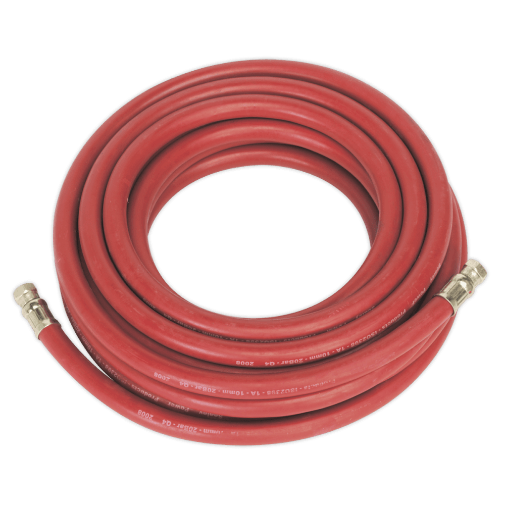 Sealey Air Hose 10mtr x 10mm with 1/4"BSP Unions Model No-AHC1038