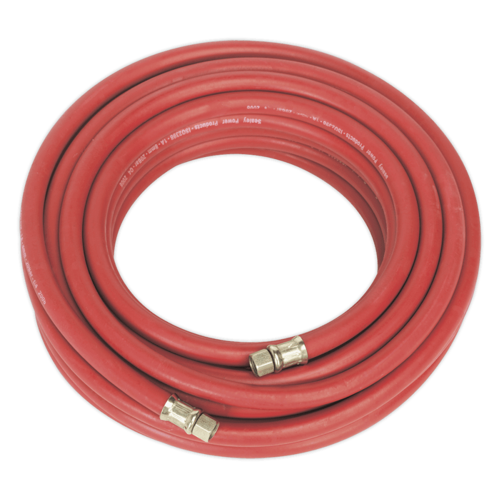 Sealey Air Hose 15mtr x 8mm with 1/4"BSP Unions Model No-AHC15