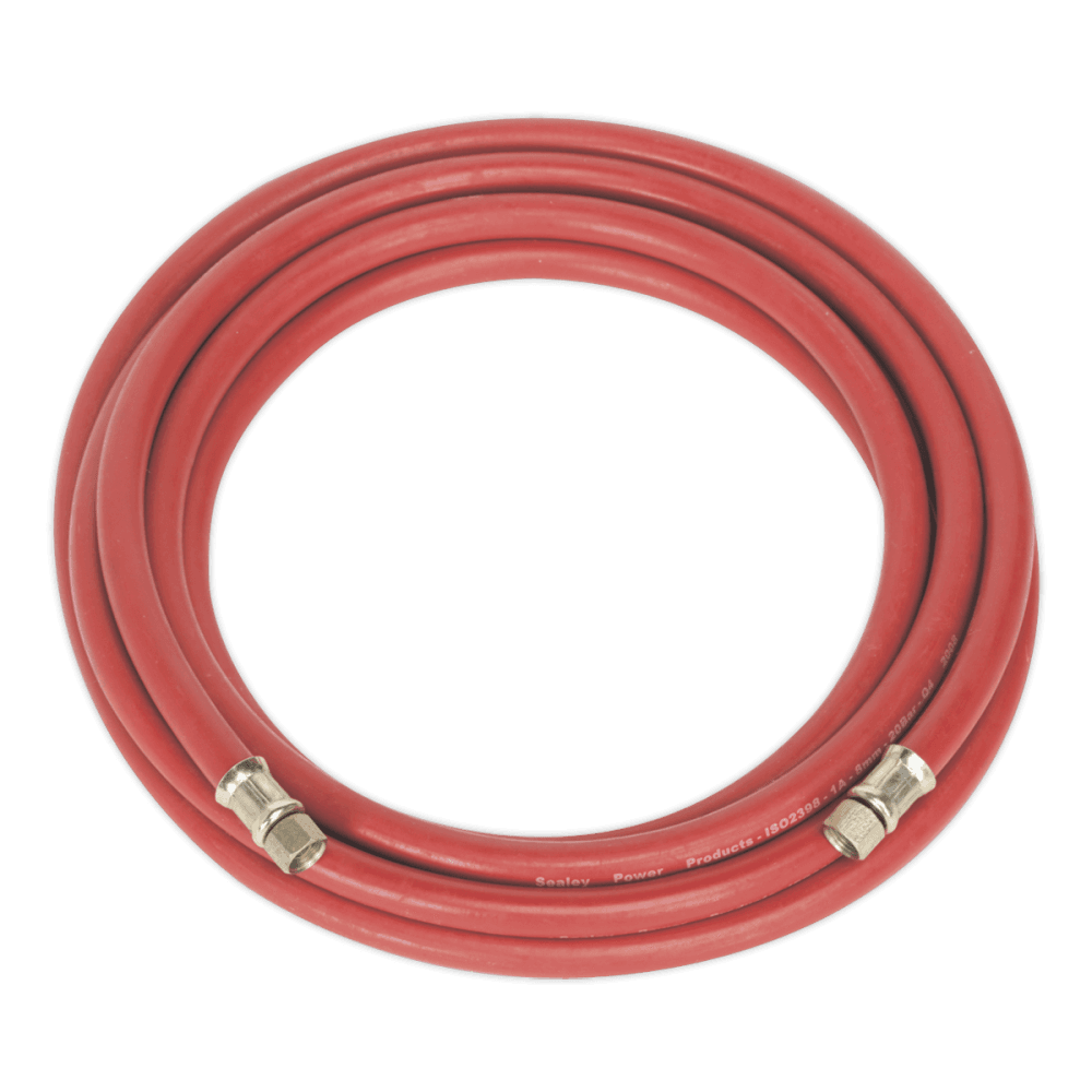 Sealey Air Hose 5mtr x 8mm with 1/4"BSP Unions Model No-AHC5