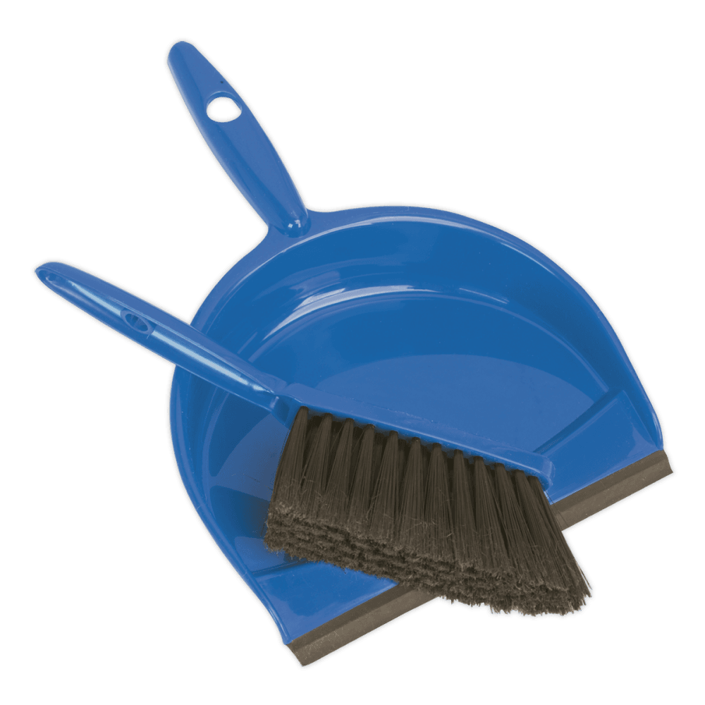 Sealey Dustpan & Brush Set Composite Model No-BM04