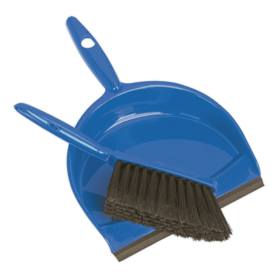 Sealey Dustpan & Brush Set Composite Model No-BM04