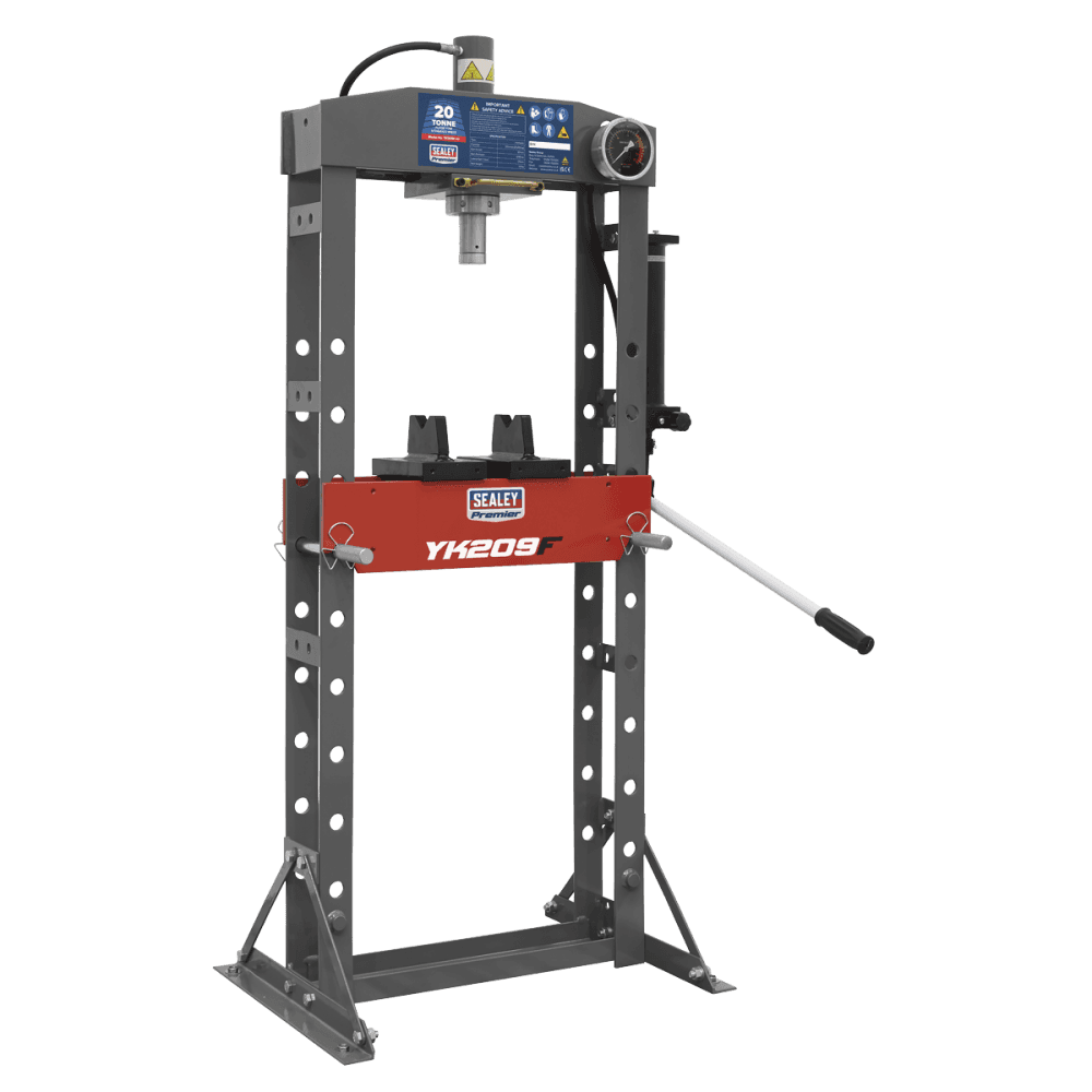 Sealey Hydraulic Press 20tonne Floor Type Model No-YK209F