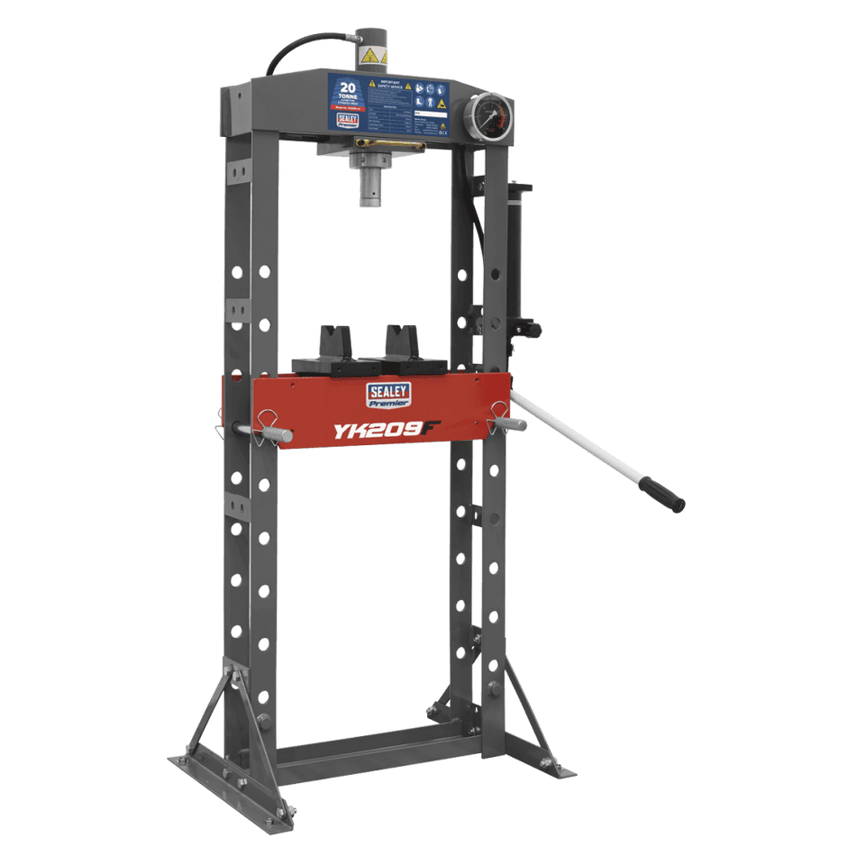 Sealey Hydraulic Press 20tonne Floor Type Model No-YK209F