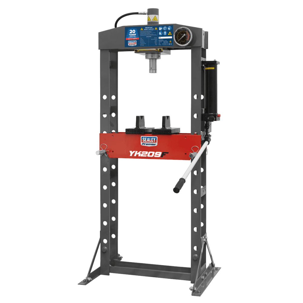 Sealey Hydraulic Press 20tonne Floor Type Model No-YK209F