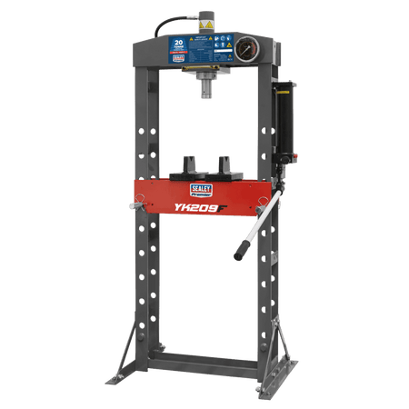 Sealey Hydraulic Press 20tonne Floor Type Model No-YK209F