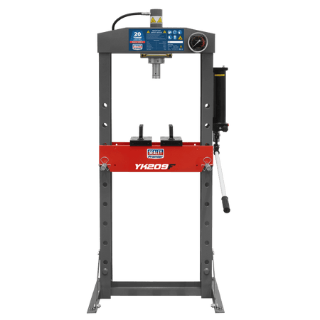 Sealey Hydraulic Press 20tonne Floor Type Model No-YK209F