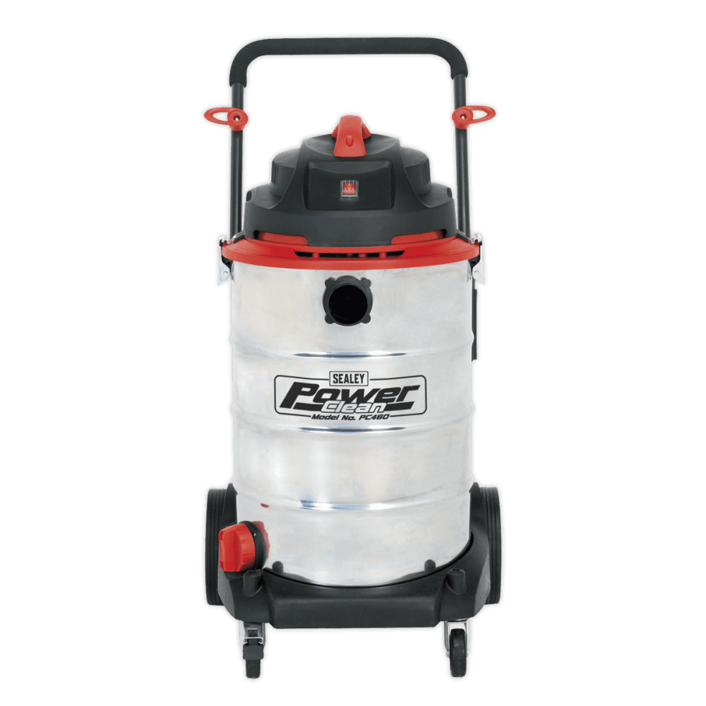 Sealey Vacuum Cleaner Wet & Dry 60ltr 1600W/230V Model No-PC460