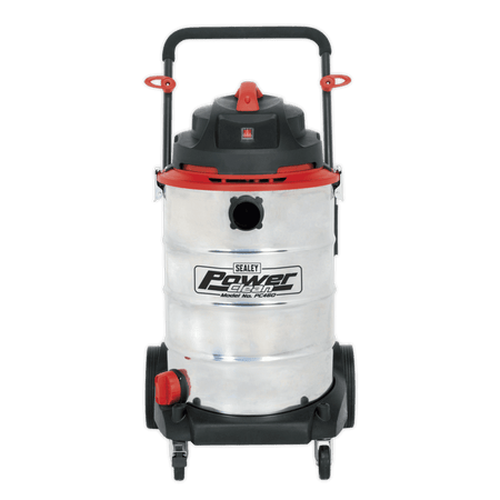 Sealey Vacuum Cleaner Wet & Dry 60ltr 1600W/230V Model No-PC460