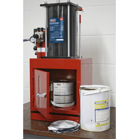 Sealey Pneumatic Paint Can Crusher 2.2tonne Model No-HCC08