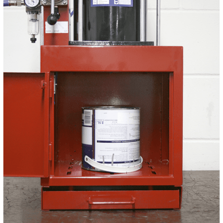 Sealey Pneumatic Paint Can Crusher 2.2tonne Model No-HCC08