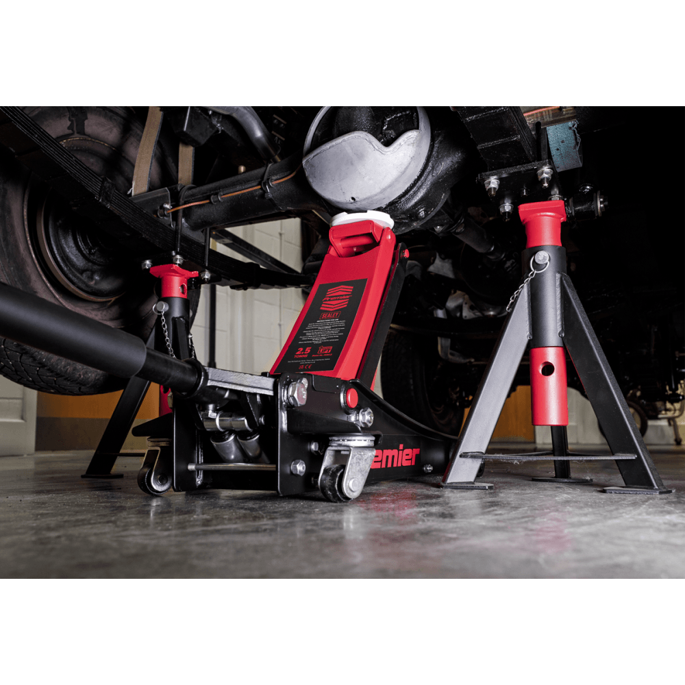 Sealey Trolley Jack 2.5tonne Low Entry Model No-2500LE