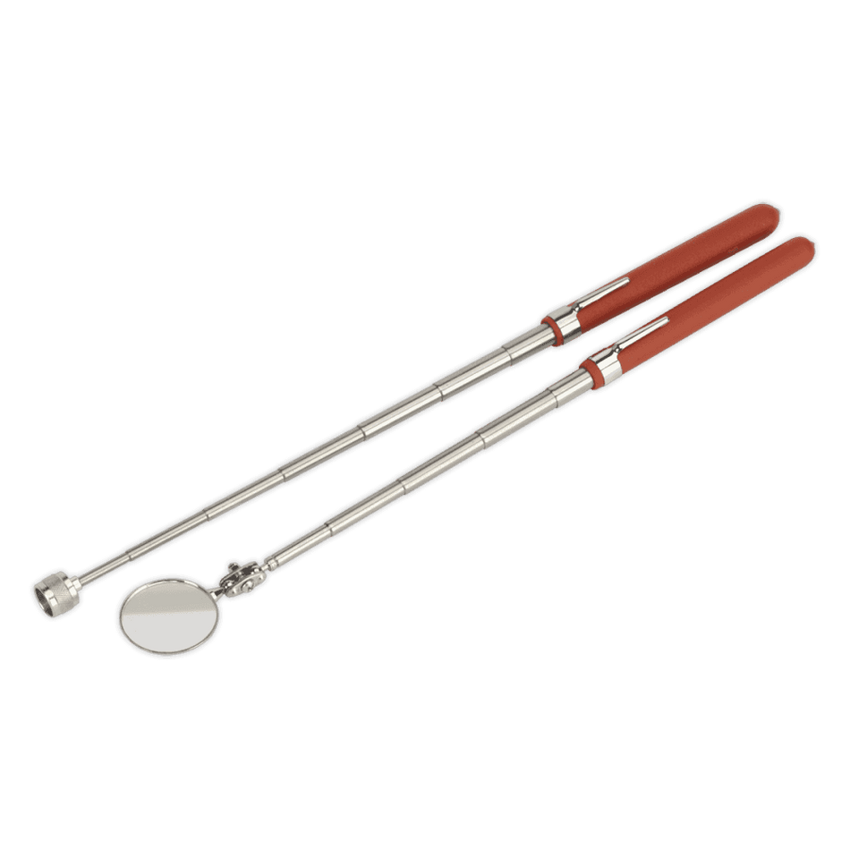 Sealey Telescopic Magnetic Pick-Up & Mirror Set 2pc Model No-AK6527