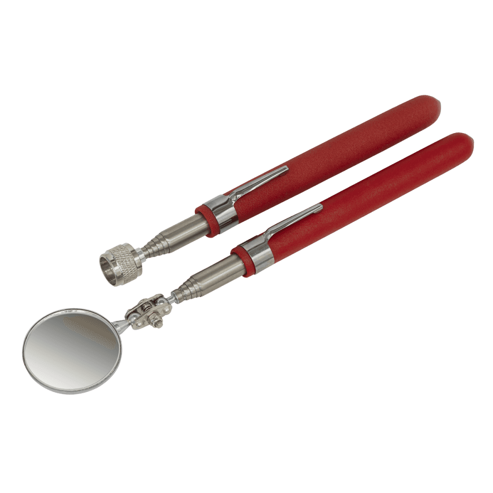 Sealey Telescopic Magnetic Pick-Up & Mirror Set 2pc Model No-AK6527