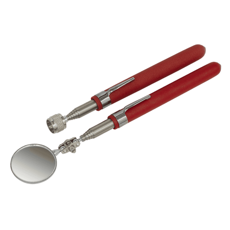 Sealey Telescopic Magnetic Pick-Up & Mirror Set 2pc Model No-AK6527