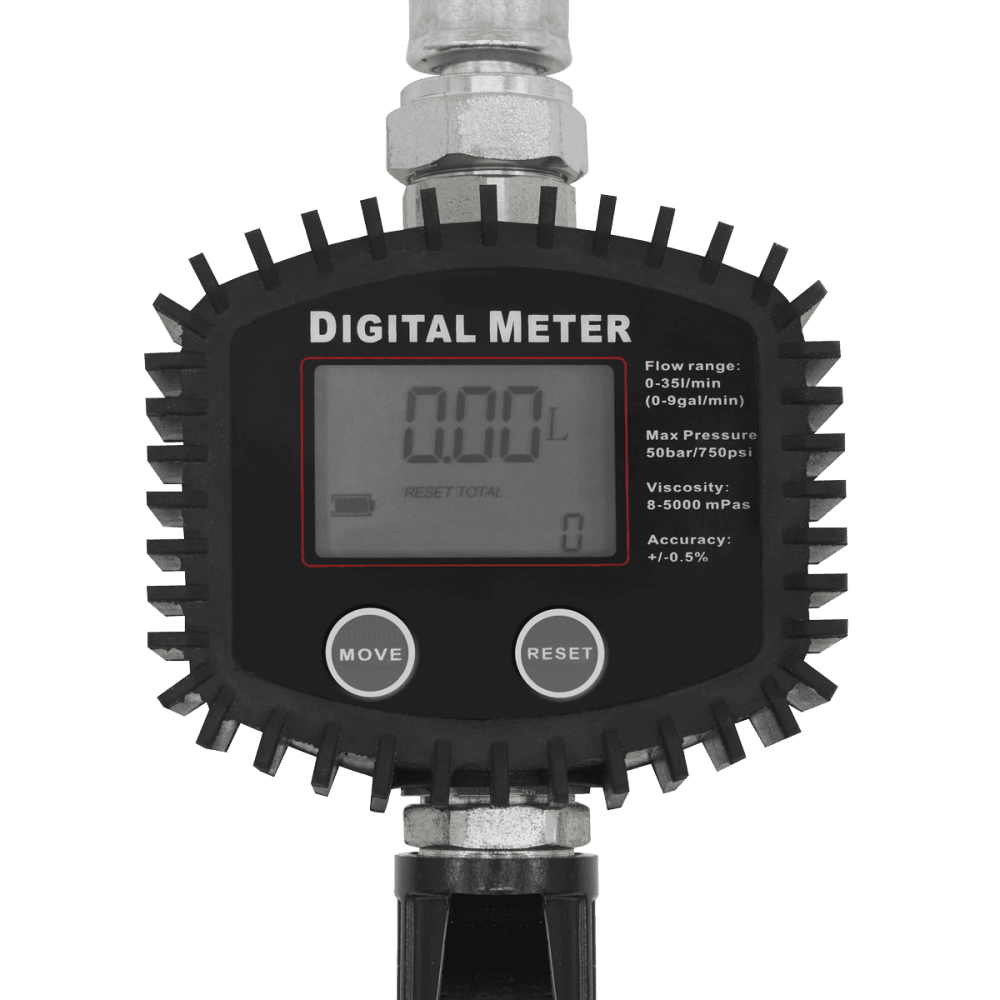 Sealey Oil Hose End Gun with Digital Meter Model No-AK4565D