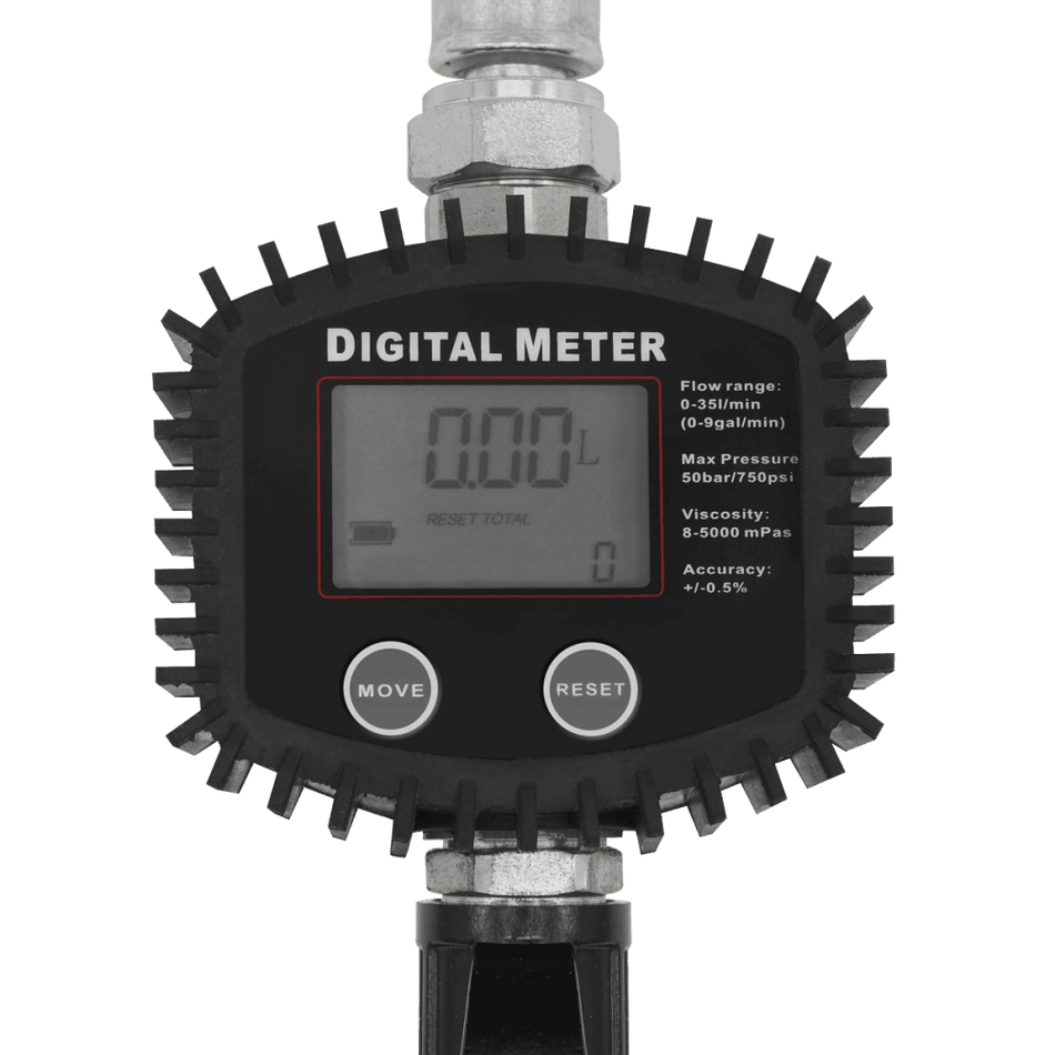 Sealey Oil Hose End Gun with Digital Meter Model No-AK4565D