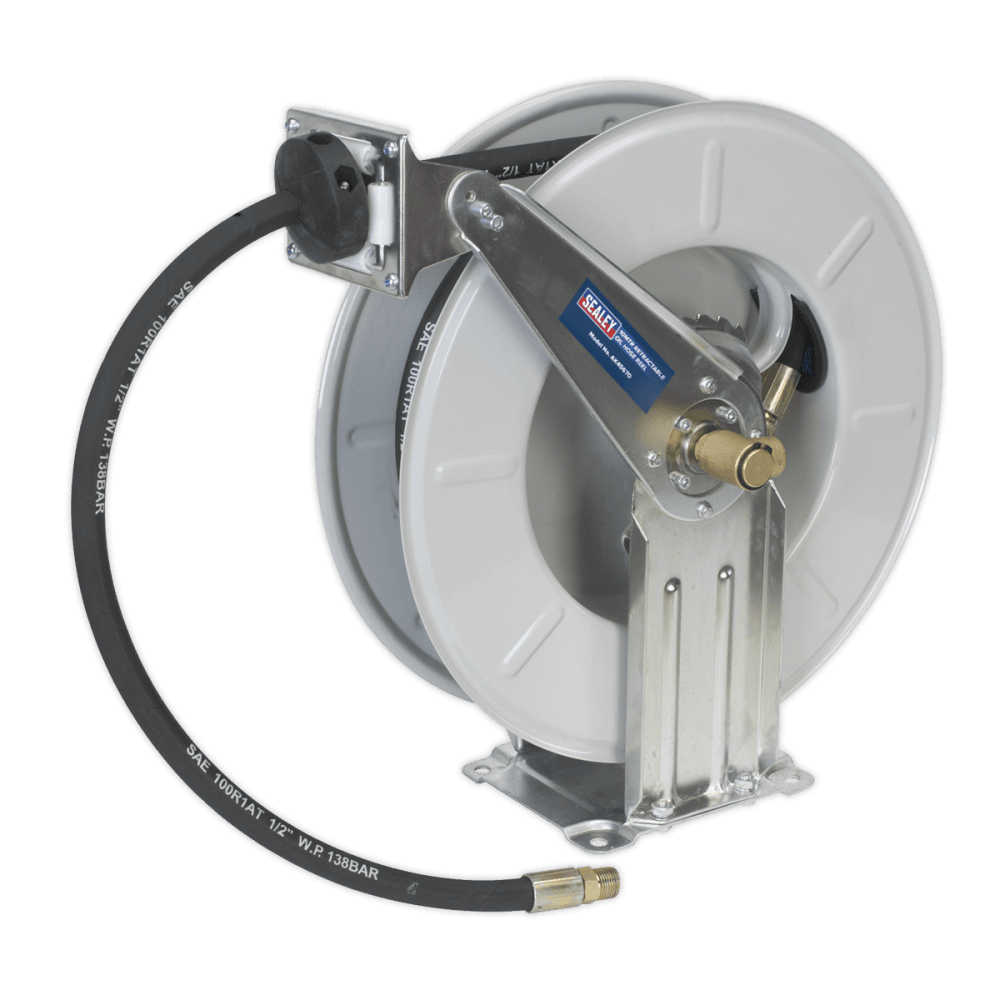 Sealey Oil Hose Reel Retractable 10mtr Model No-AK4567D