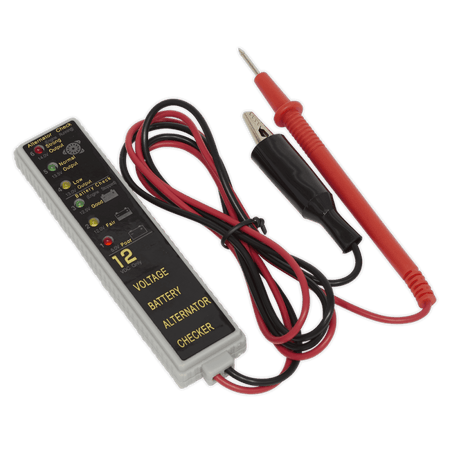 Sealey Battery/Alternator Tester 12V LED Model No-AK400