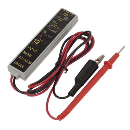 Sealey Battery/Alternator Tester 12V LED Model No-AK400