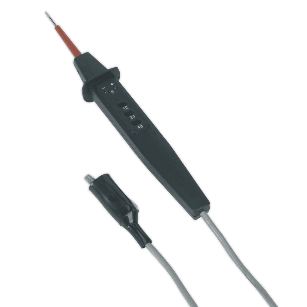 Sealey Circuit Tester 6/12/24/48V LED Model No-AK407