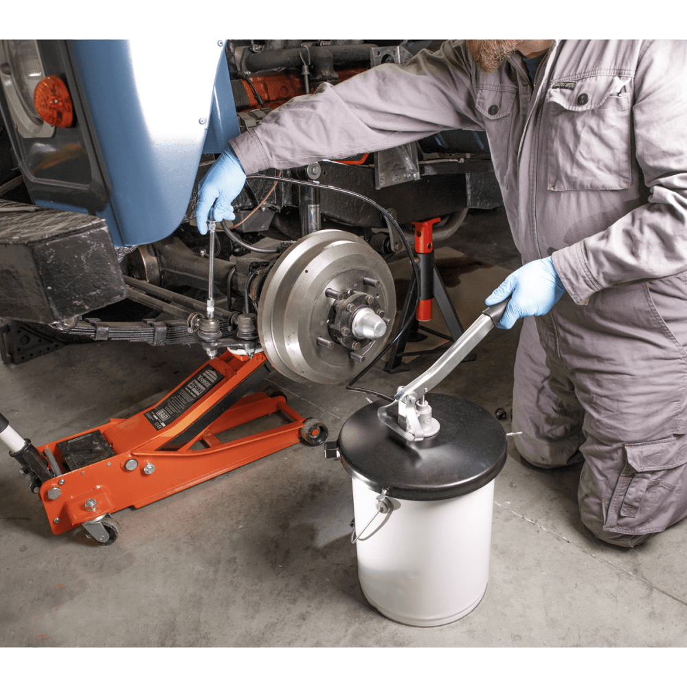 Sealey Bucket Greaser with Follower Plate 12.5kg Extra Heavy-Duty Model No-AK455