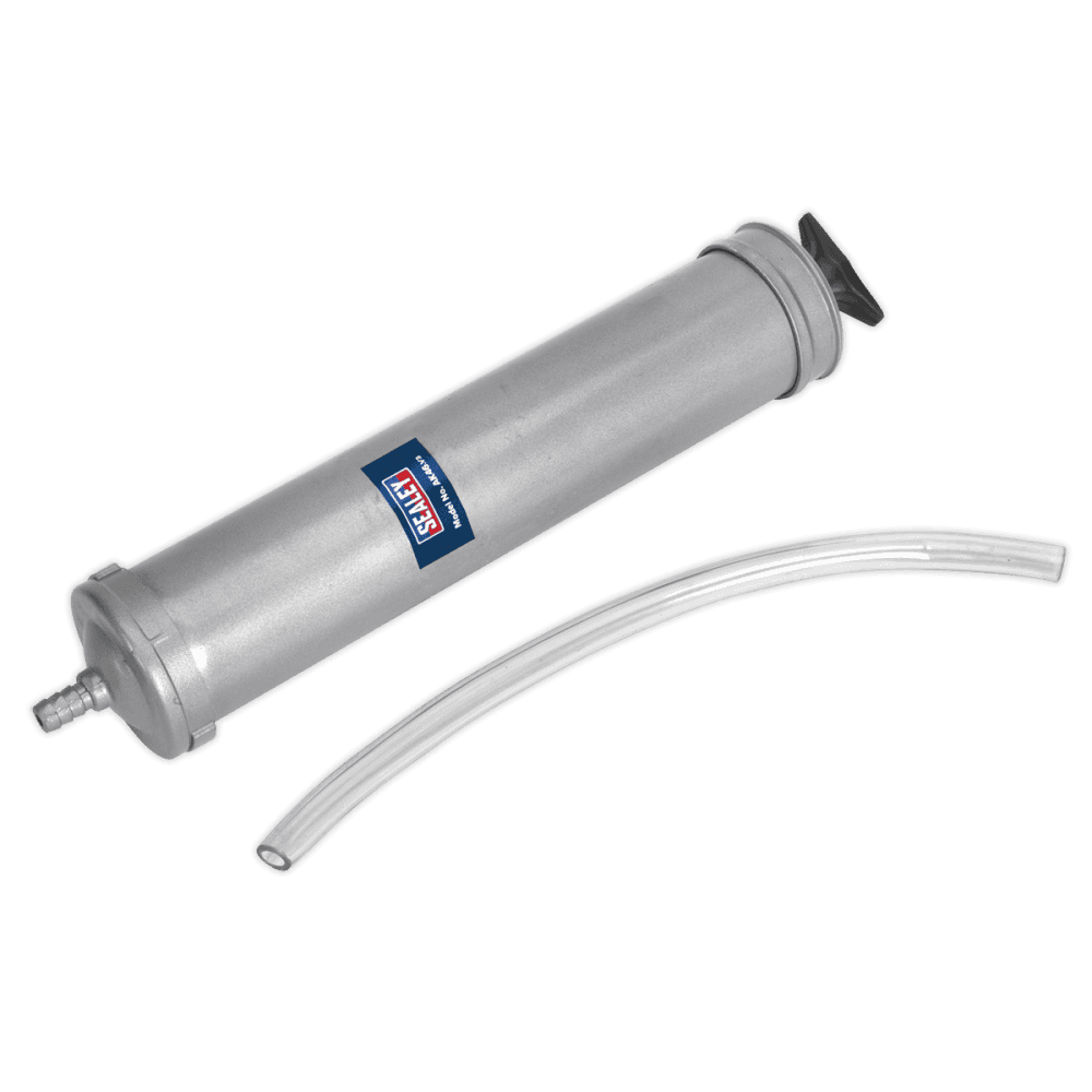 Sealey Oil Suction Syringe 500ml Metal Body Model No-AK46