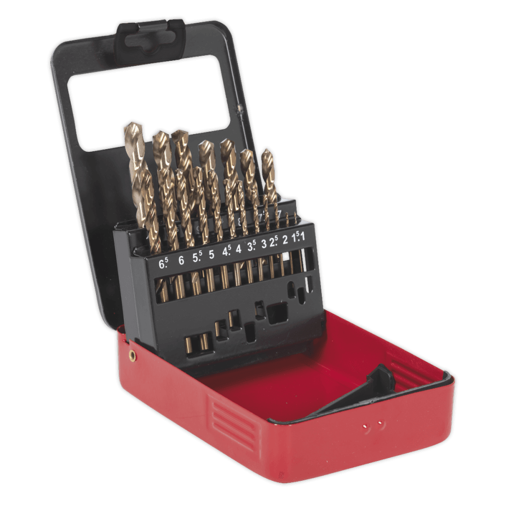 Sealey Cobalt Drill Bit Set 19pc Metric Model No-AK4701