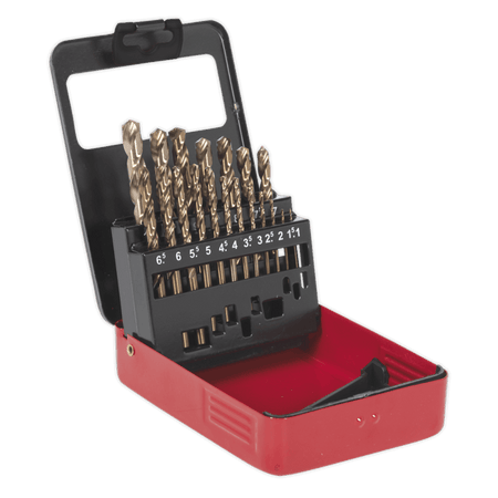 Sealey Cobalt Drill Bit Set 19pc Metric Model No-AK4701
