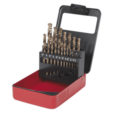 Sealey Cobalt Drill Bit Set 19pc Metric Model No-AK4701