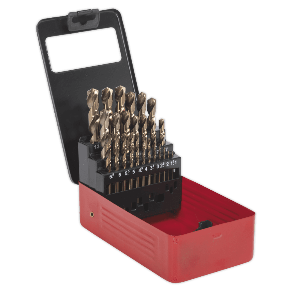 Sealey Cobalt Drill Bit Set 25pc Metric Model No-AK4702