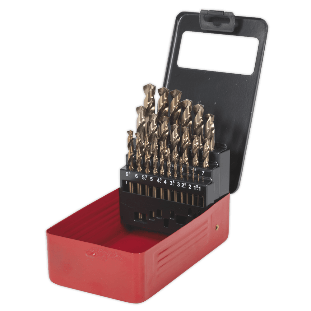 Sealey Cobalt Drill Bit Set 25pc Metric Model No-AK4702
