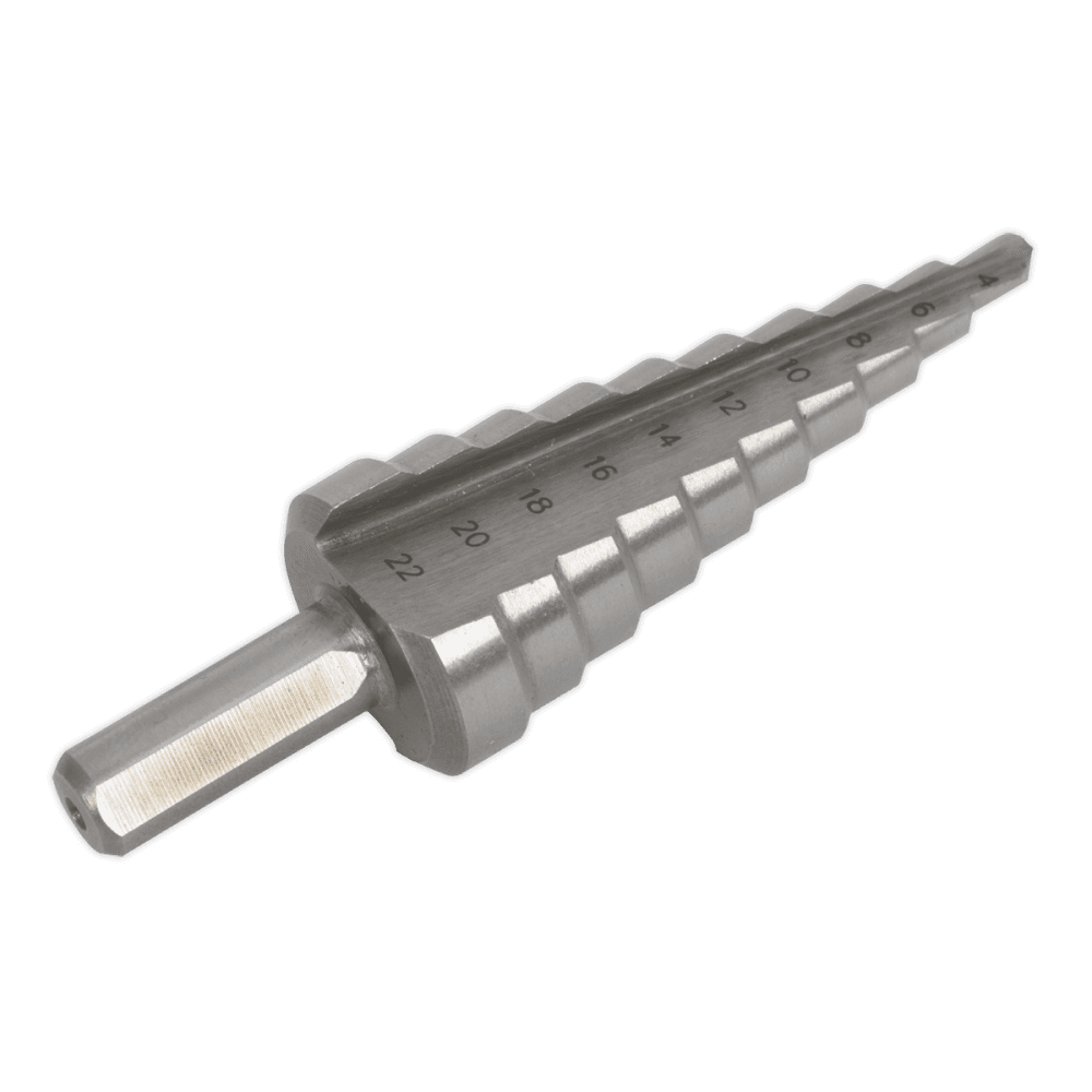 Sealey Step Drill Bit 4-22mm Model No-AK4722