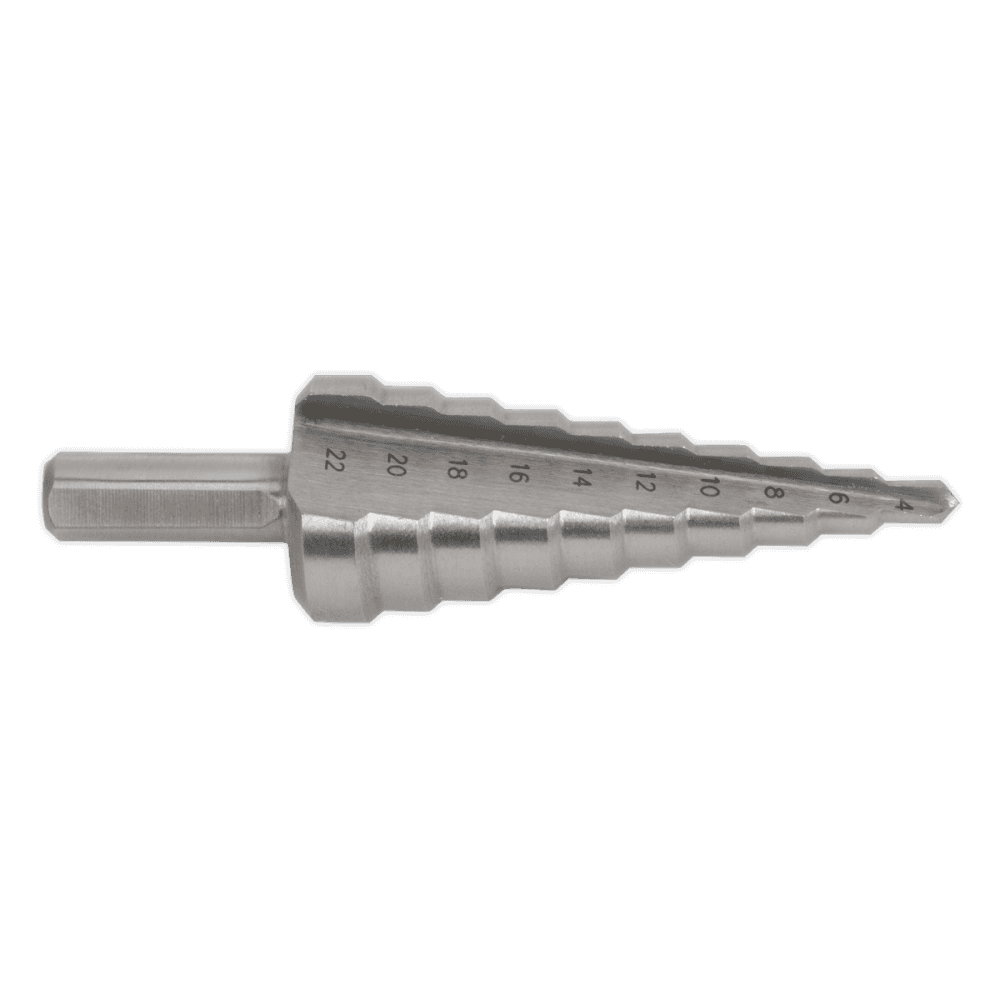 Sealey Step Drill Bit 4-22mm Model No-AK4722
