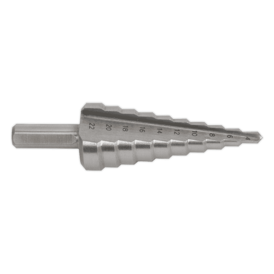 Sealey Step Drill Bit 4-22mm Model No-AK4722
