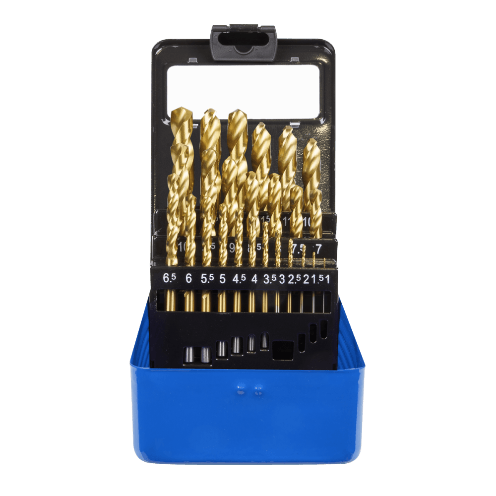 Sealey Drill Bit Set 25pc Titanium Coated Metric Model No-AK4725
