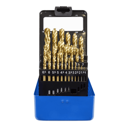 Sealey Drill Bit Set 25pc Titanium Coated Metric Model No-AK4725