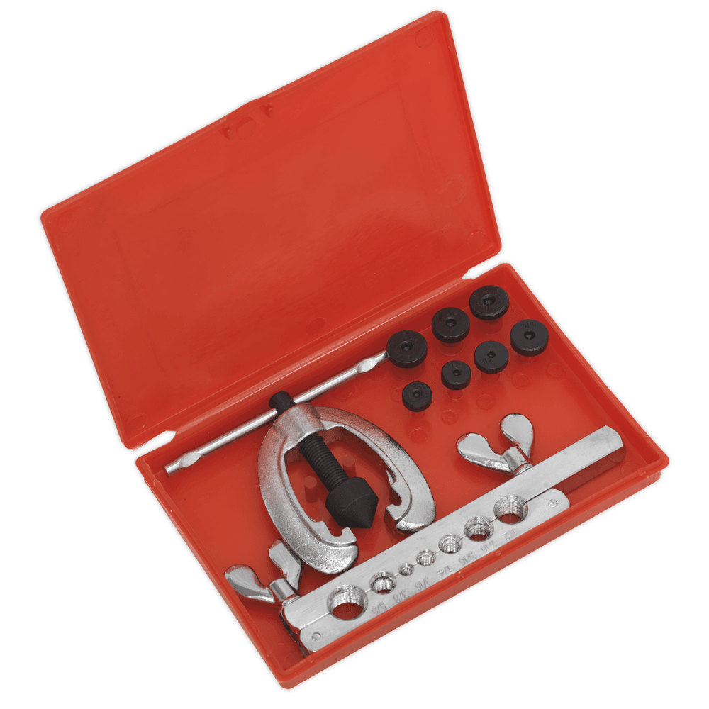 Sealey Pipe Flaring Kit 9pc Model No-AK505