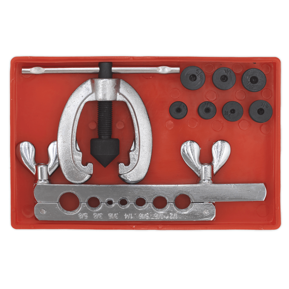 Sealey Pipe Flaring Kit 9pc Model No-AK505