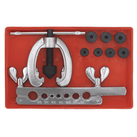 Sealey Pipe Flaring Kit 9pc Model No-AK505