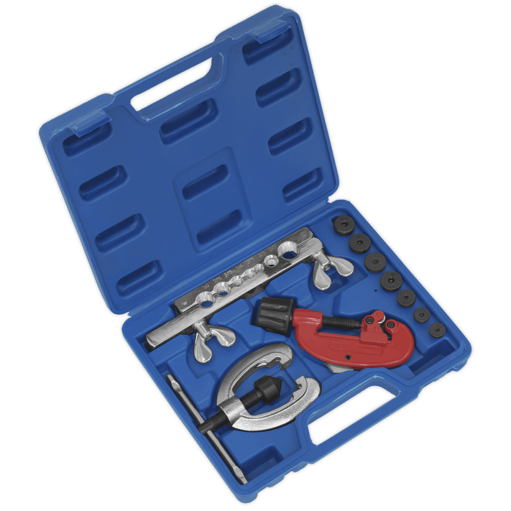 Sealey Pipe Flaring & Cutting Kit 10pc Model No-AK506