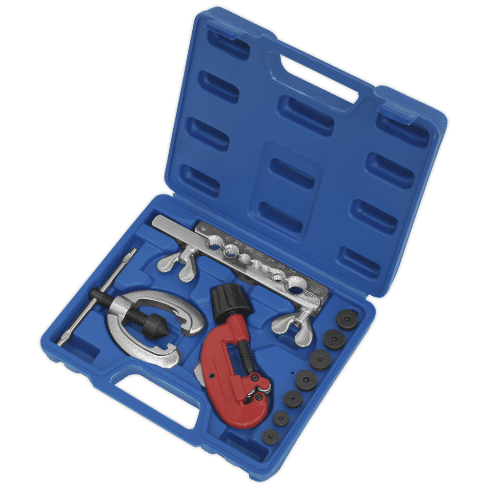 Sealey Pipe Flaring & Cutting Kit 10pc Model No-AK506