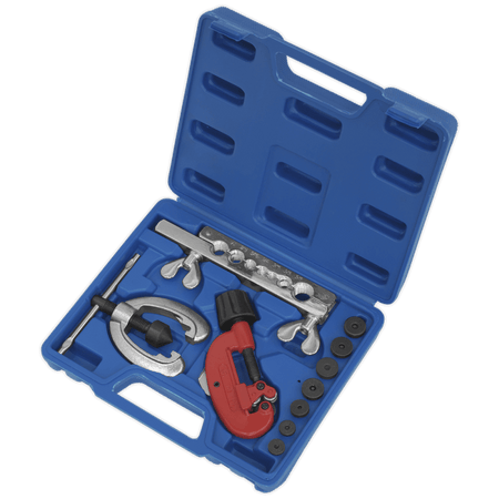Sealey Pipe Flaring & Cutting Kit 10pc Model No-AK506