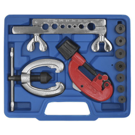 Sealey Pipe Flaring & Cutting Kit 10pc Model No-AK506