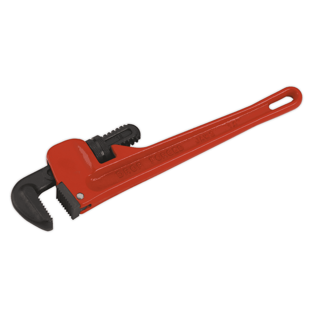 Sealey Pipe Wrench European Pattern 350mm Cast Steel Model No-AK5104