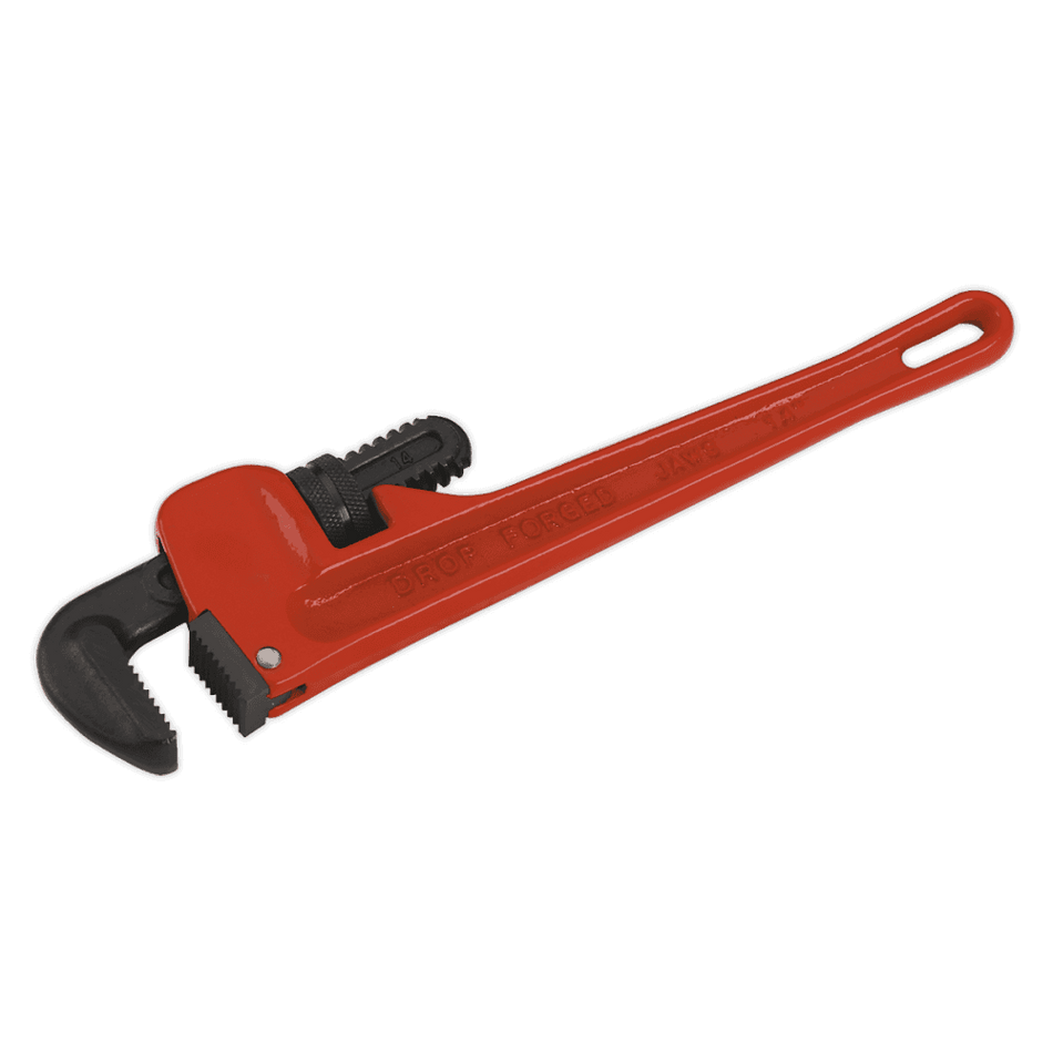 Sealey Pipe Wrench European Pattern 350mm Cast Steel Model No-AK5104